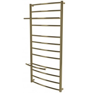 Рушникосушка Safo 12 золото драбинка 1100x532, gold