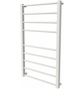 Біла рушникосушка Sonnet 9 RAL9016 драбинка 850x530, white