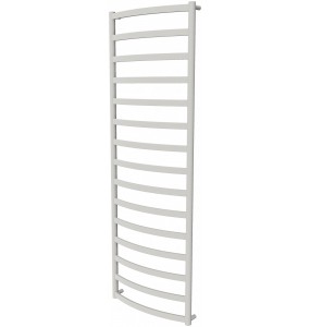 Біла рушникосушилка Maxima 15 RAL9016 драбинка 1550x532, white