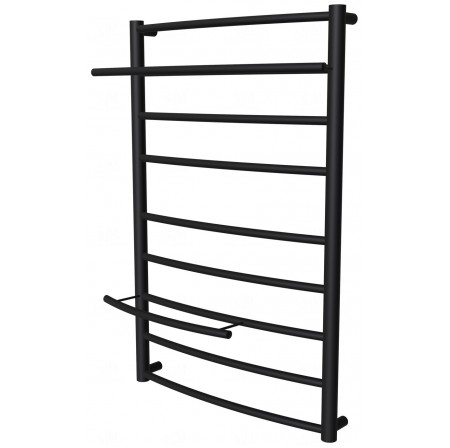 Чорна рушникосушка Safo 9 RAL9005 драбинка 800x532, black