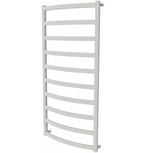Біла сушарка для рушників Maxima 10 RAL9016 драбинка 1050x532, white