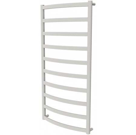 Біла сушарка для рушників Maxima 10 RAL9016 драбинка 1050x532, white