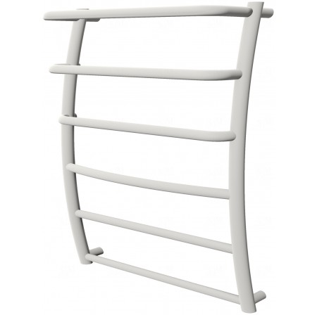 Біла рушникосушка Breeze 6-3 RAL9016 драбинка 650x532, white
