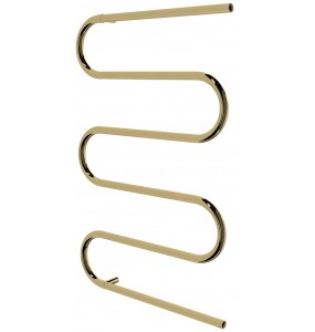Рушникосушка Змійка 5 золото 945x600, gold