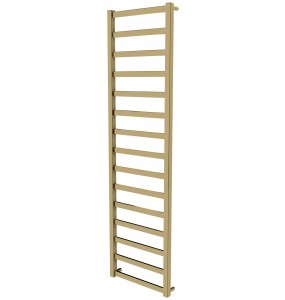 Золота рушникосушка Extra 15 драбинка 1550x430, gold