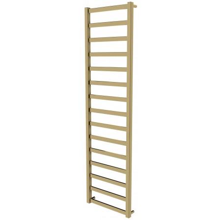 Золота рушникосушка Extra 15 драбинка 1550x430, gold