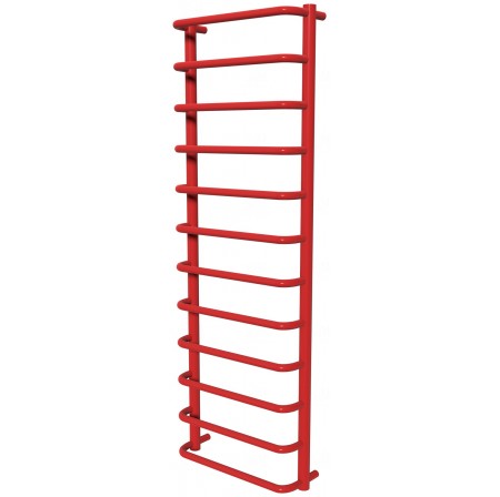 Сушка для рушників Modern 12 червона RAL3020 драбинка 1250x432, red