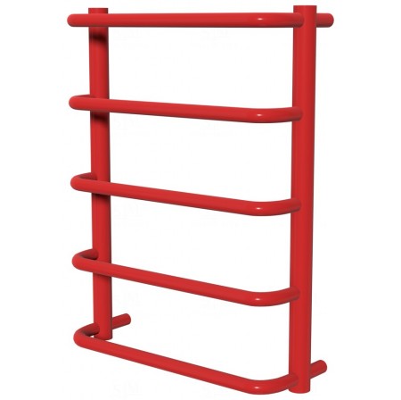 Сушарка для рушників Modern 5 червона RAL3020 драбинка 550x432, red