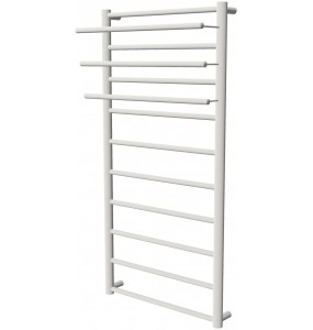 Біла сушарка для рушників Elegant 10 RAL9016 драбинка 1050x482, white