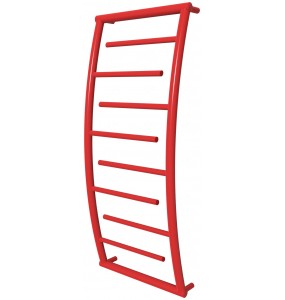Червона сушарка для рушників Atlantica 8 RAL3020 драбинка 950x432, red