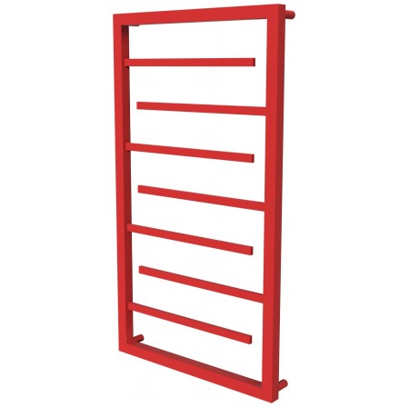 Рушникосушка Prestige 7 червона RAL3020 драбинка 850x530, red