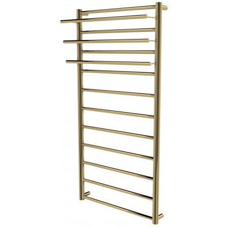 Рушникосушилка Elegant 11 золото драбинка 1150x532, gold