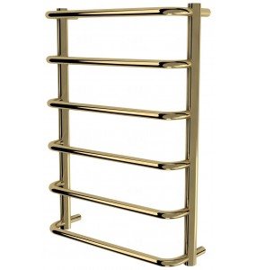 Золота сушарка для рушників Modern 6 драбинка 650x482, gold