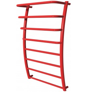 Червона рушникосушка Breeze 8 RAL3020 драбинка 850x532, red