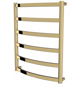 Золота сушка для рушників Maxima 6 драбинка 650x532, gold