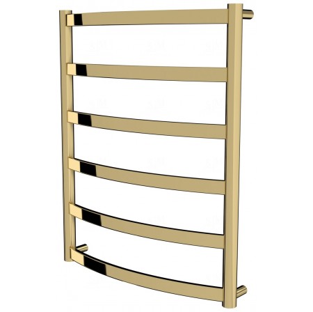 Золота сушка для рушників Maxima 6 драбинка 650x532, gold