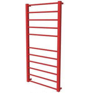 Червона рушникосушка Sonnet 11 RAL3020 драбинка 1050x530, red