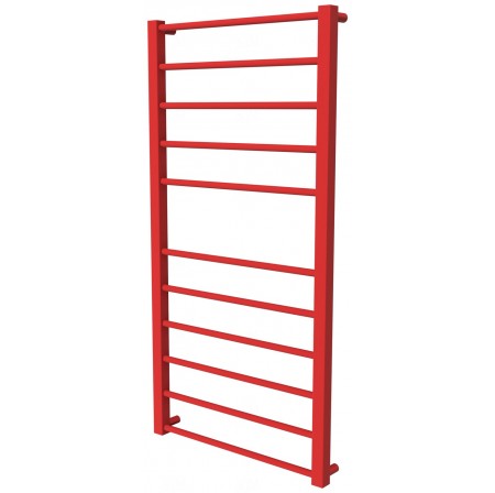 Червона рушникосушка Sonnet 11 RAL3020 драбинка 1050x530, red