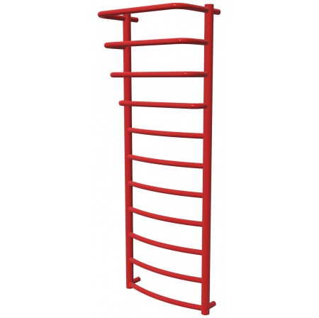 Червона рушникосушка Grosse 11 RAL3020 драбинка 1150x432, red