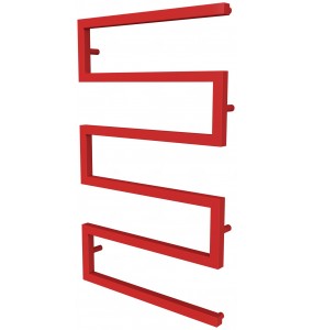 Рушникосушка Ultra 5 червона RAL3020 змійка 930x550, red