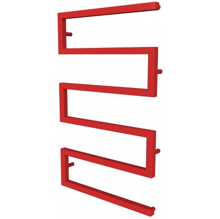 Рушникосушка Ultra 5 червона RAL3020 змійка 930x550, red