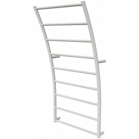 Біла рушникосушка Wave 9 RAL9016 драбинка 940x475, white