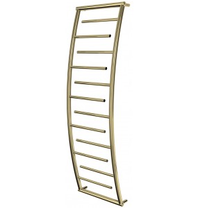 Рушникосушка Atlantica 12 золото драбинка 1350x432, gold