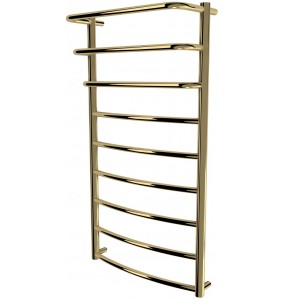 Золота рушникосушка Grosse 9 драбинка 950x532, gold