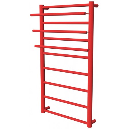 Сушарка для рушників Elegant 8 червона RAL3020 драбинка 850x432, red