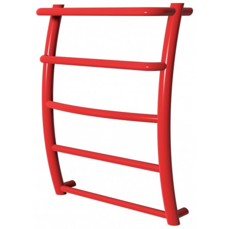 Червона сушарка для рушників Breeze 5 RAL3020 драбинка 550x432, red