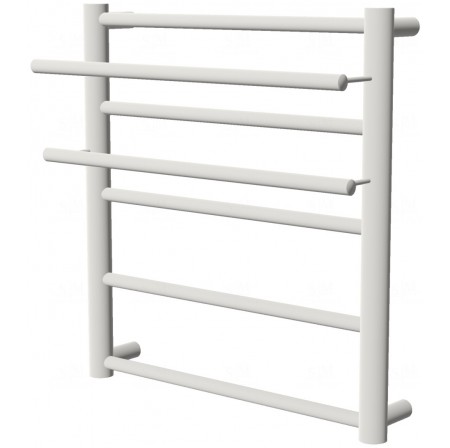 Біла рушникосушка Elegant 5 RAL9016 драбинка 550x432, white
