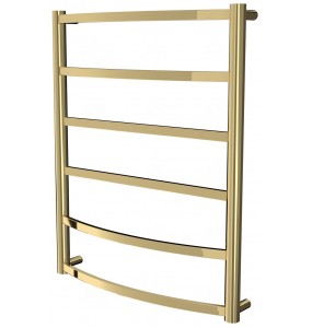 Золота сушарка для рушників Elite 6 драбинка 650x532, gold