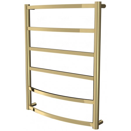 Золота сушарка для рушників Elite 6 драбинка 650x532, gold