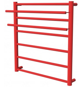 Сушарка для рушників Elegant 6 червона RAL3020 драбинка 650x532, red