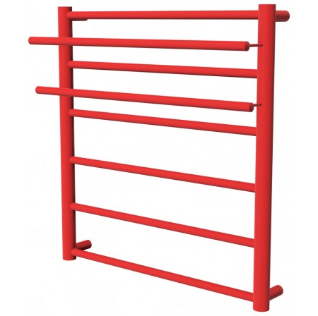 Сушарка для рушників Elegant 6 червона RAL3020 драбинка 650x532, red
