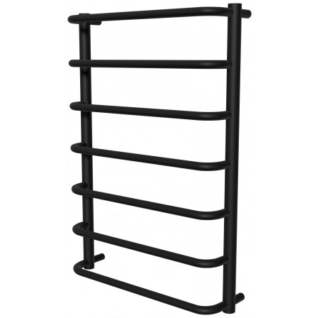 Сушка для рушників Modern 7 чорна RAL9005 драбинка 750x532, black