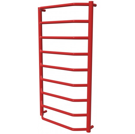 Рушникосушка Standart 9 червона RAL3020 драбинка 950x532, red